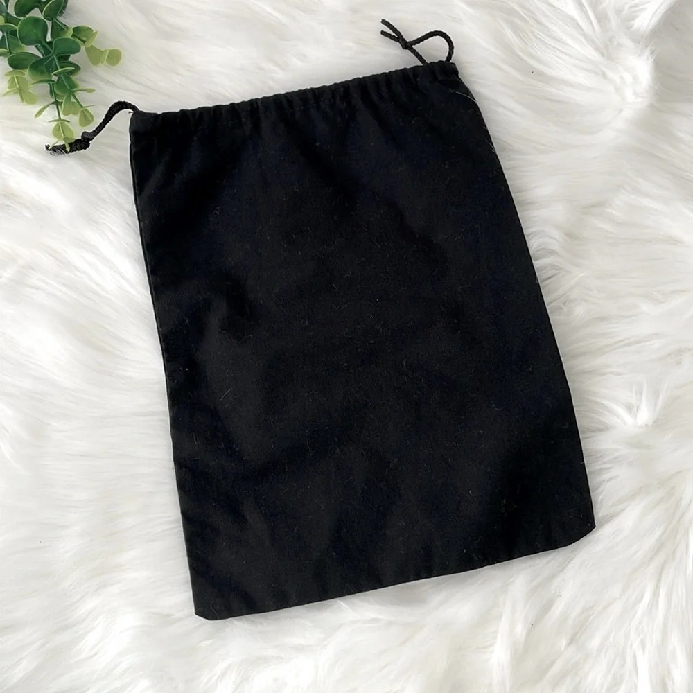 CHANEL‎ Black Drawstring Bag